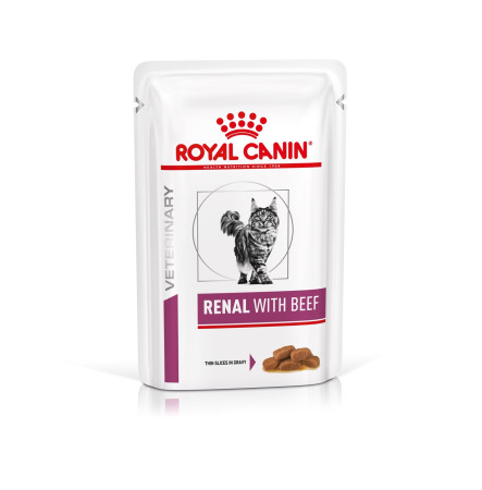 Royal Canin Renal Feline Beef пауч 85 г